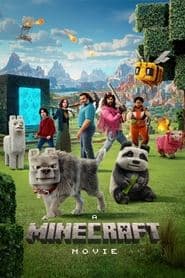 A Minecraft Movie poster